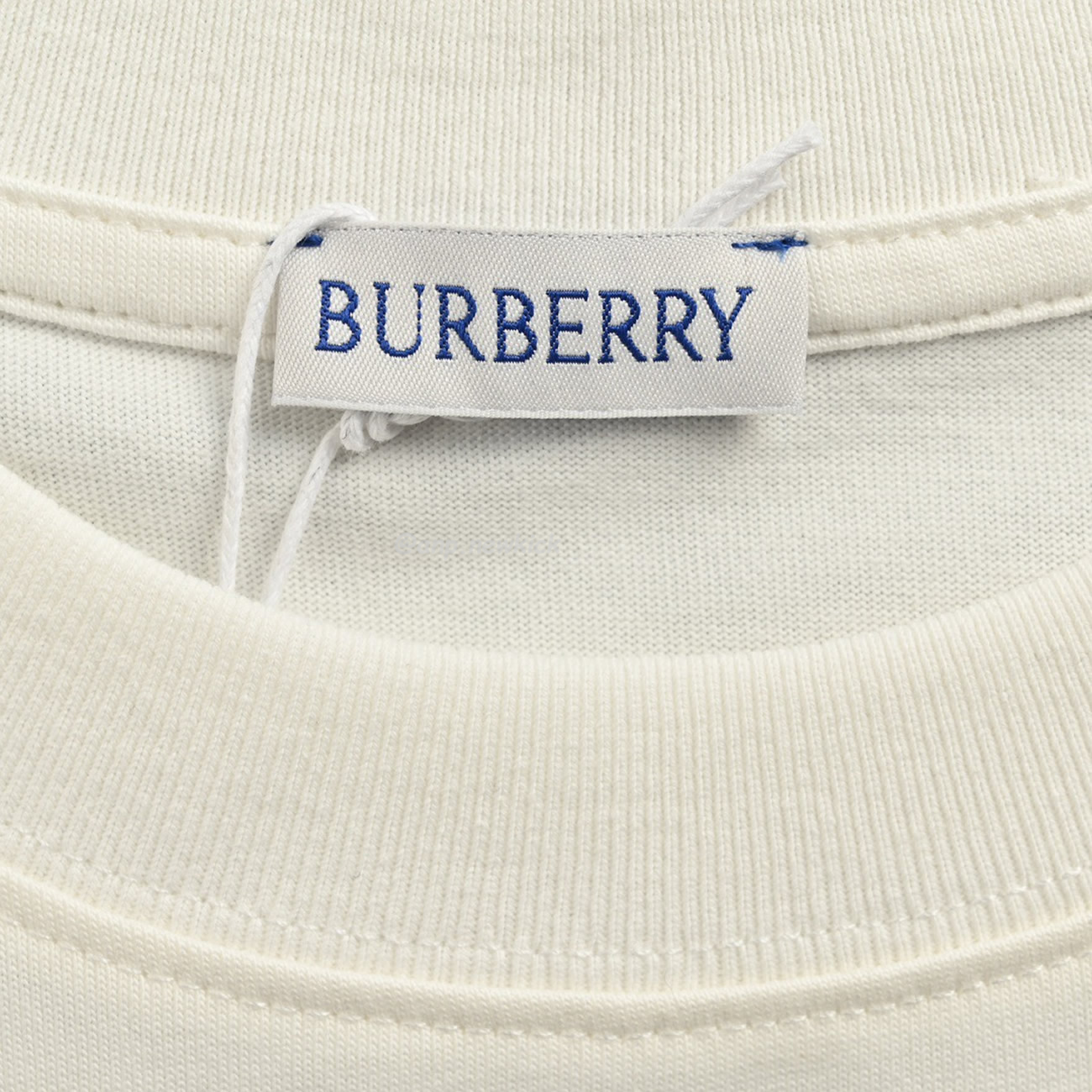 Burberry Embroidered Logo Little Duck Cotton T Shirt (4) - newkick.cc